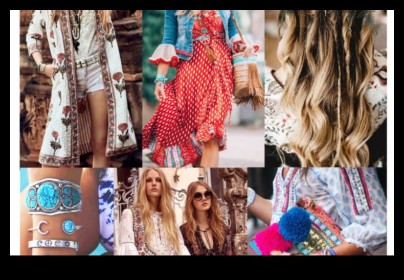 Floral Fantasy: Blossom into Boho Chic με ζωντανά ρούχα