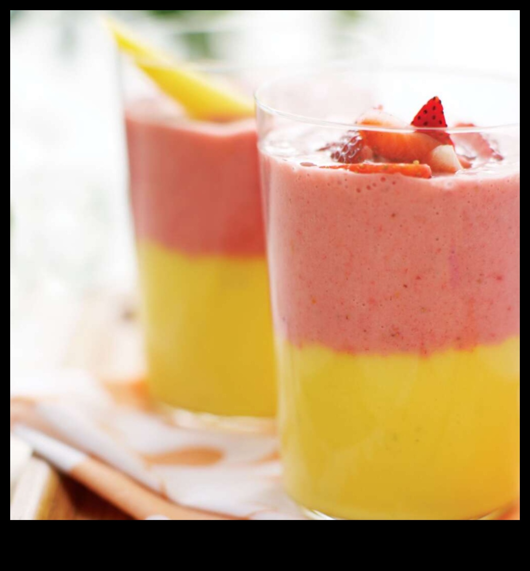 Layered Love: Παρουσιάζοντας την τέχνη των τέλειων στρώσεων Fruit Smoothies