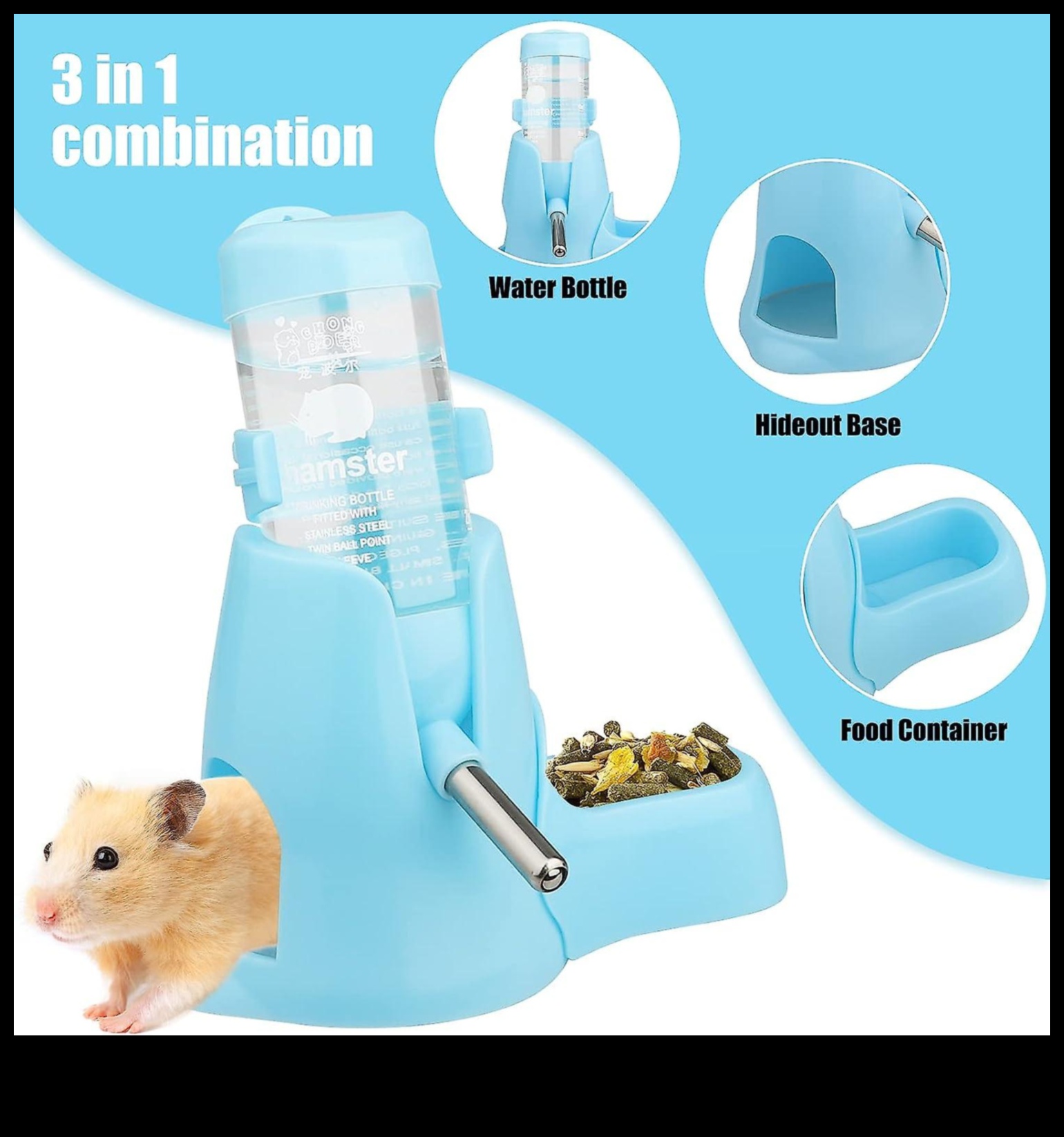 Ενυδάτωση χάμστερ που διασφαλίζει ότι το κατοικίδιό σας παίρνει αρκετό νερό 4 Ενυδάτωση χάμστερ: Διασφαλίστε ότι το κατοικίδιο ζώο σας παίρνει αρκετό νερό