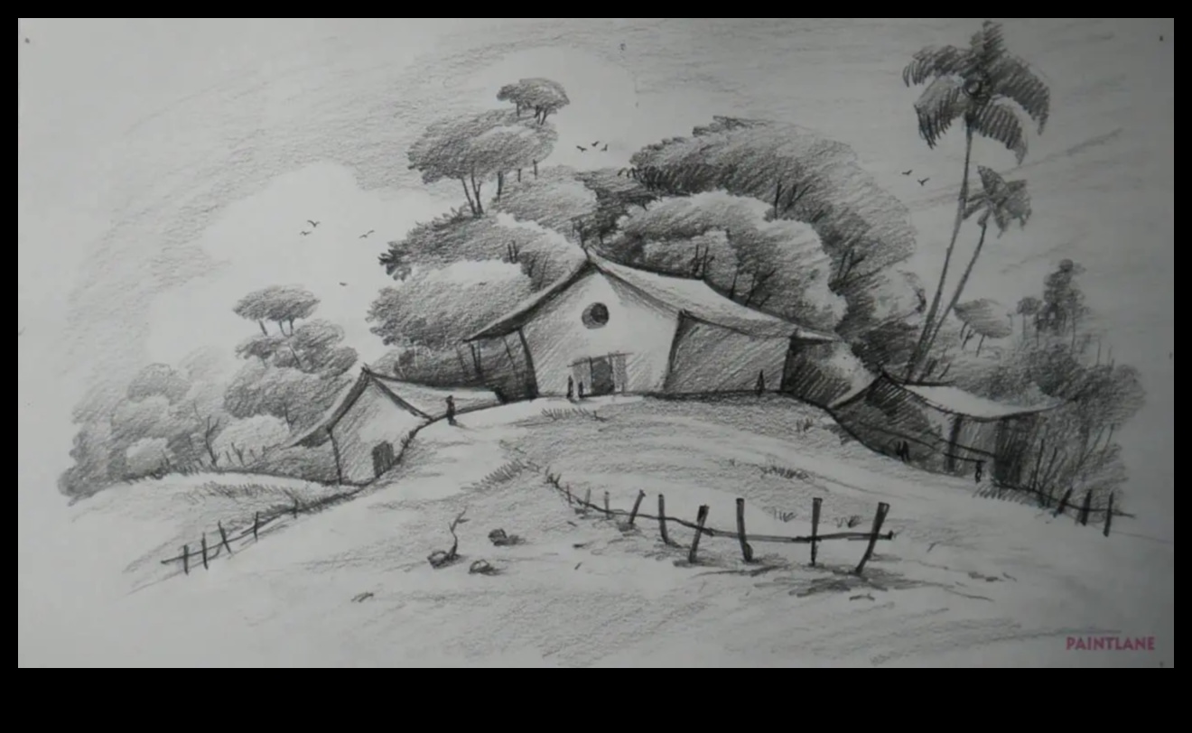 Σχεδιάζοντας τη φύση με μολύβι: Τεχνικές για ρεαλιστική χλωρίδα και πανίδα στον γραφίτη