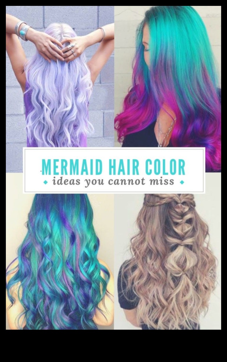 Mermaid Magic 10 χρώματα μαλλιών εμπνευσμένα από τον ωκεανό για να σας μεταφέρουν σε έναν παραθαλάσσιο παράδεισο 2 Mermaid Vibes: Βουτήξτε στη φαντασία με χρώματα μαλλιών εμπνευσμένα από τον ωκεανό