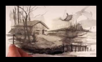 Συμβουλές σχεδίασης Ink-Wash για τη δημιουργία εντυπωσιακών σκηνών 5 Τολμηρό και όμορφο: Επίτευξη εντυπωσιακών σκηνών με στυλό και μελάνι