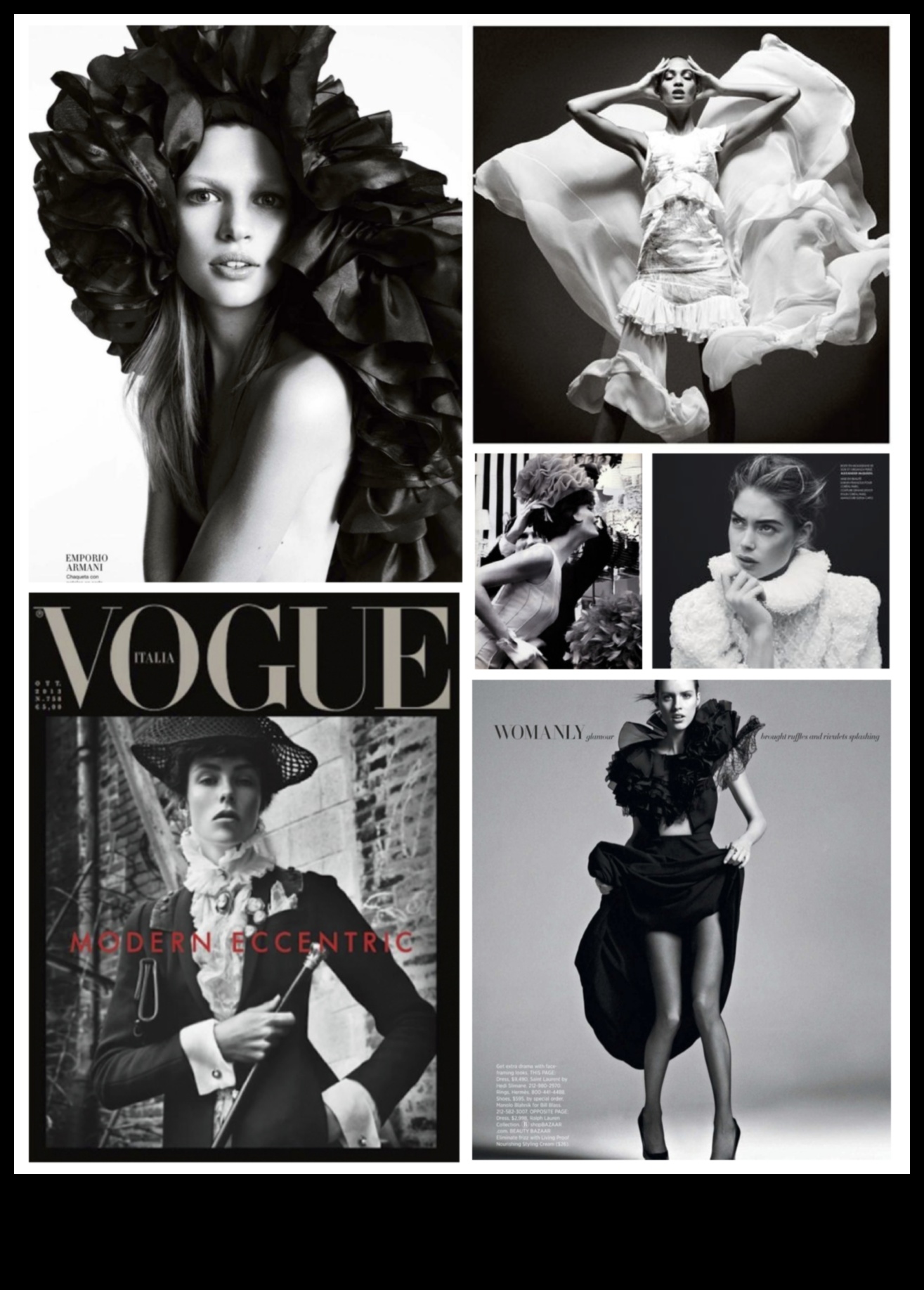 Επαναστατικά βολάν: Προσθέτοντας δράμα στις σιλουέτες μόδας