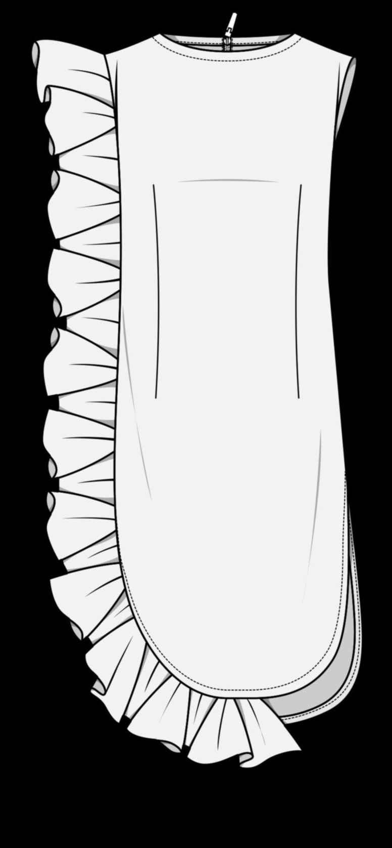 Επαναστατικά βολάν: Προσθέτοντας δράμα στις σιλουέτες μόδας