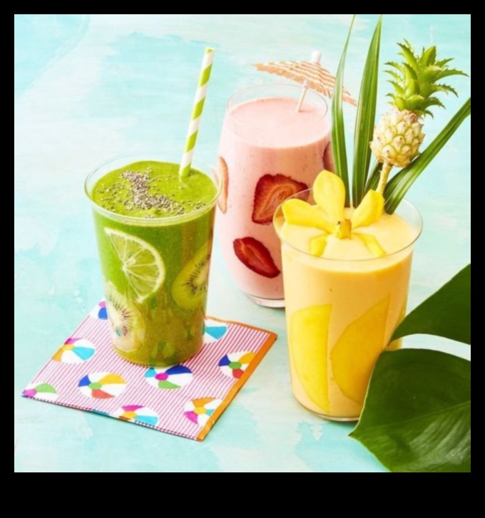 Tropical Temptations: Απολαύσεις Smoothie με εξωτικά φρούτα