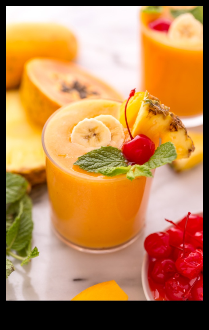 Tropical Temptations: Απολαύσεις Smoothie με εξωτικά φρούτα