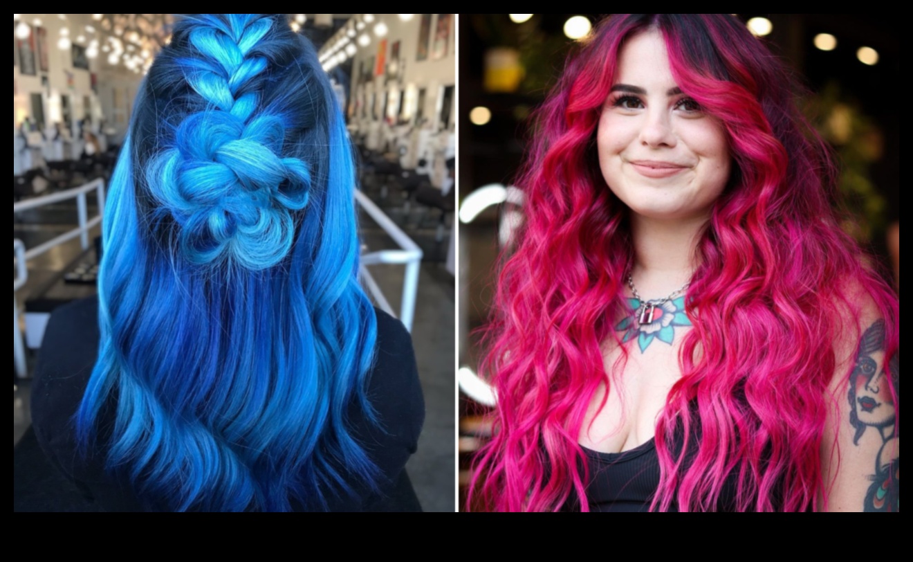 Τολμηρό και όμορφο: Εκφραστείτε με ζωηρά χρώματα μαλλιών