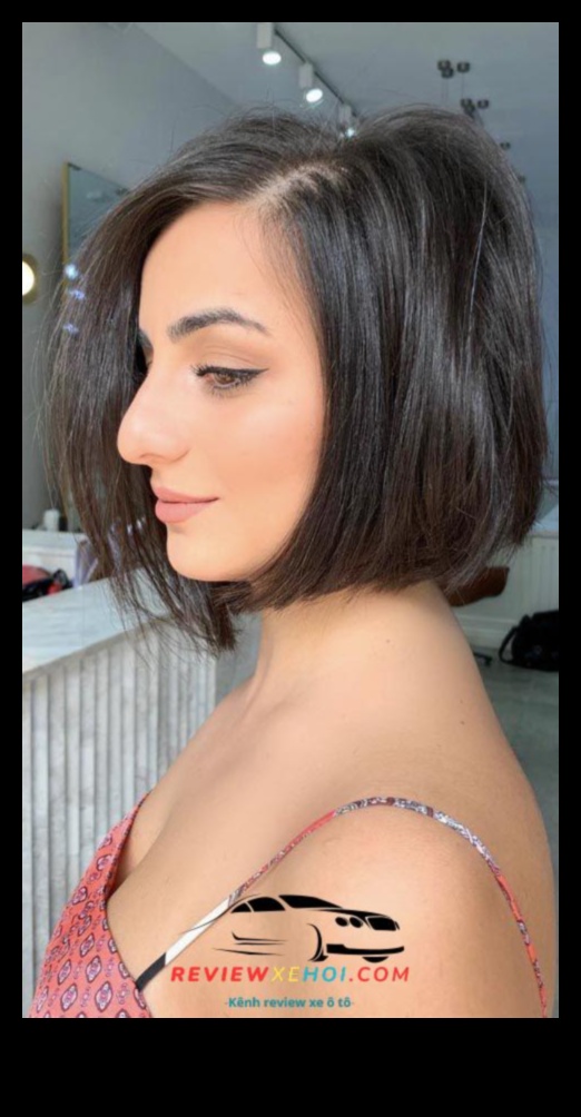 Τολμηρά Bobs στη μέση: Κοντά και κομψά κοψίματα μεσαίου μήκους