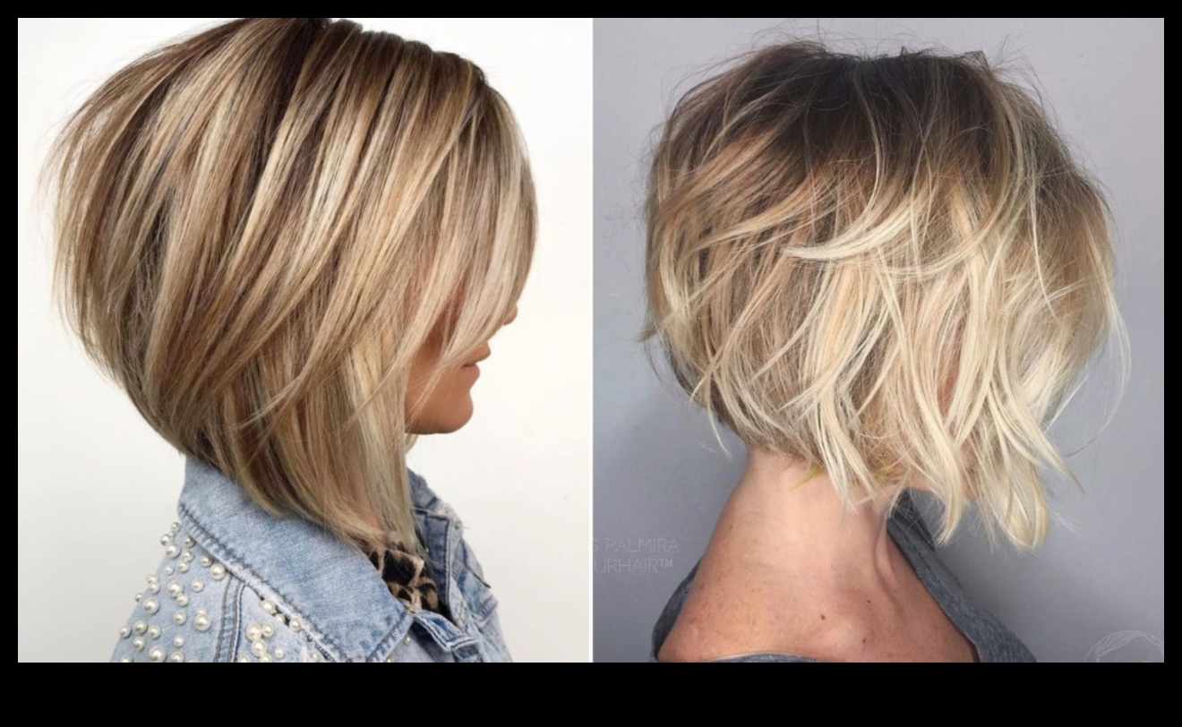 Τολμηρά Bobs στη μέση: Κοντά και κομψά κοψίματα μεσαίου μήκους