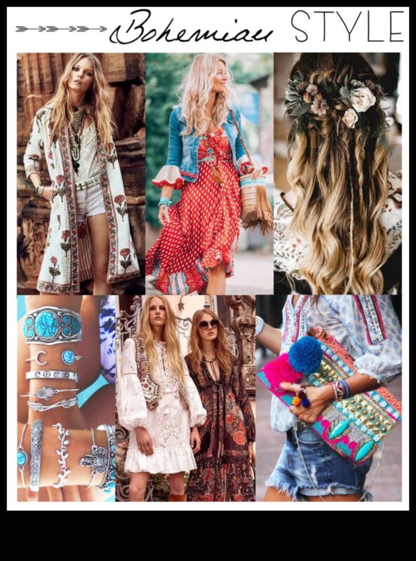 Floral Fantasy: Blossom into Boho Chic με ζωντανά ρούχα