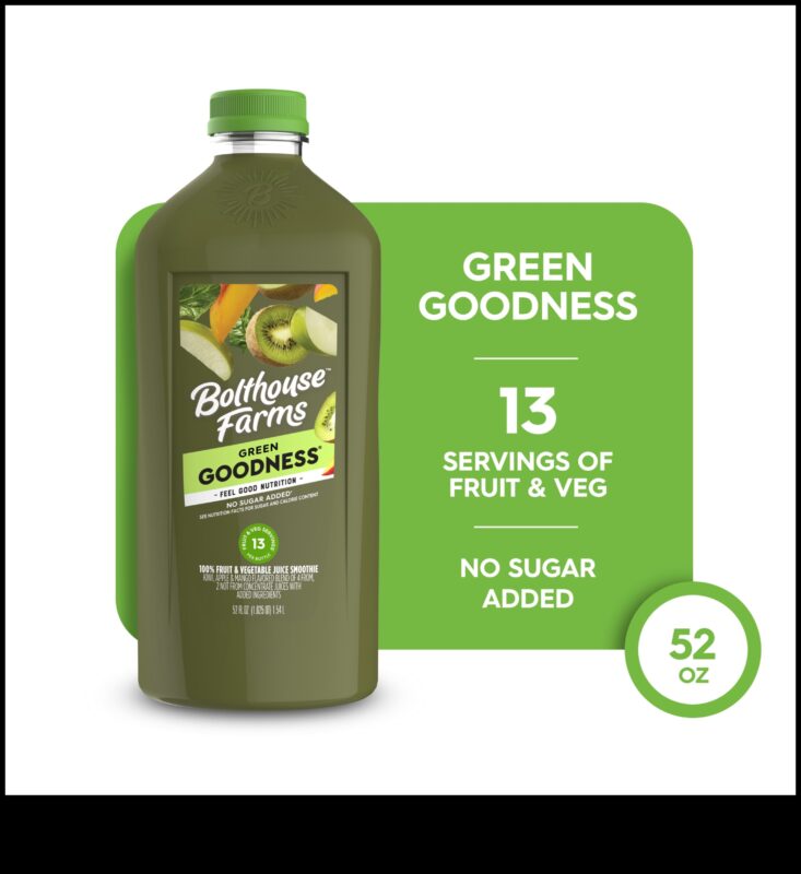 Garden Green Goodness: Μια γιορτή χυμών λαχανικών πλούσιων σε θρεπτικά συστατικά