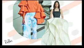 Επαναστατικά βολάν: Προσθέτοντας δράμα στις σιλουέτες μόδας