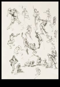 The Art of Gesture: Conveying Intention in Life Drawings