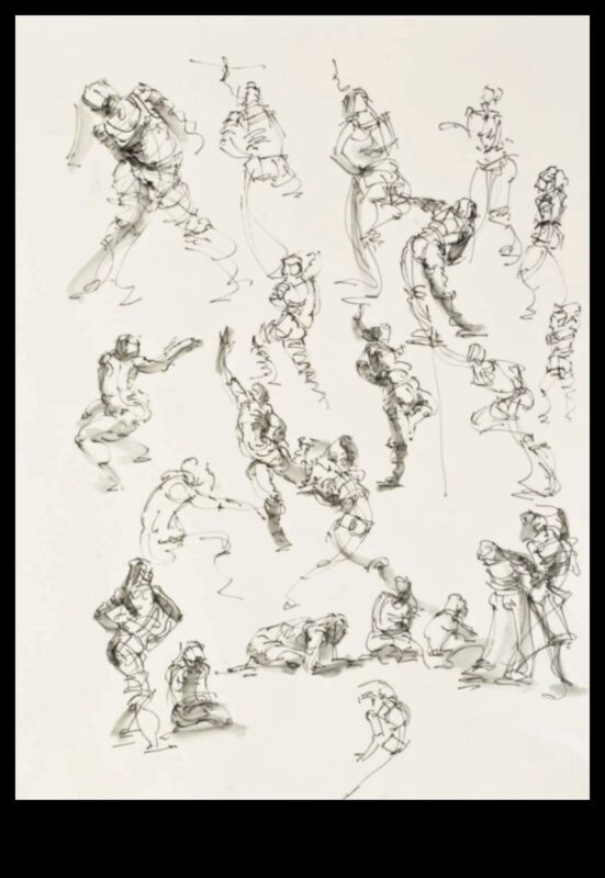 The Art of Gesture: Conveying Intention in Life Drawings