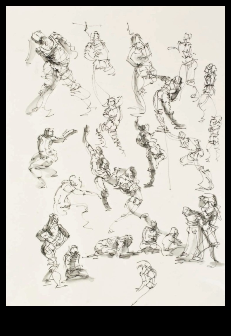 The Art of Gesture: Conveying Intention in Life Drawings