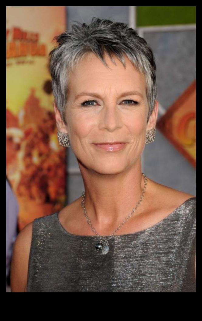 Λαμπερές γκρι κομψές ιδέες για κοντά μαλλιά για ασημένιες αλεπούδες 1 Glamorous Grey: Κομψές ιδέες για κοντά μαλλιά για ασημένιες αλεπούδες