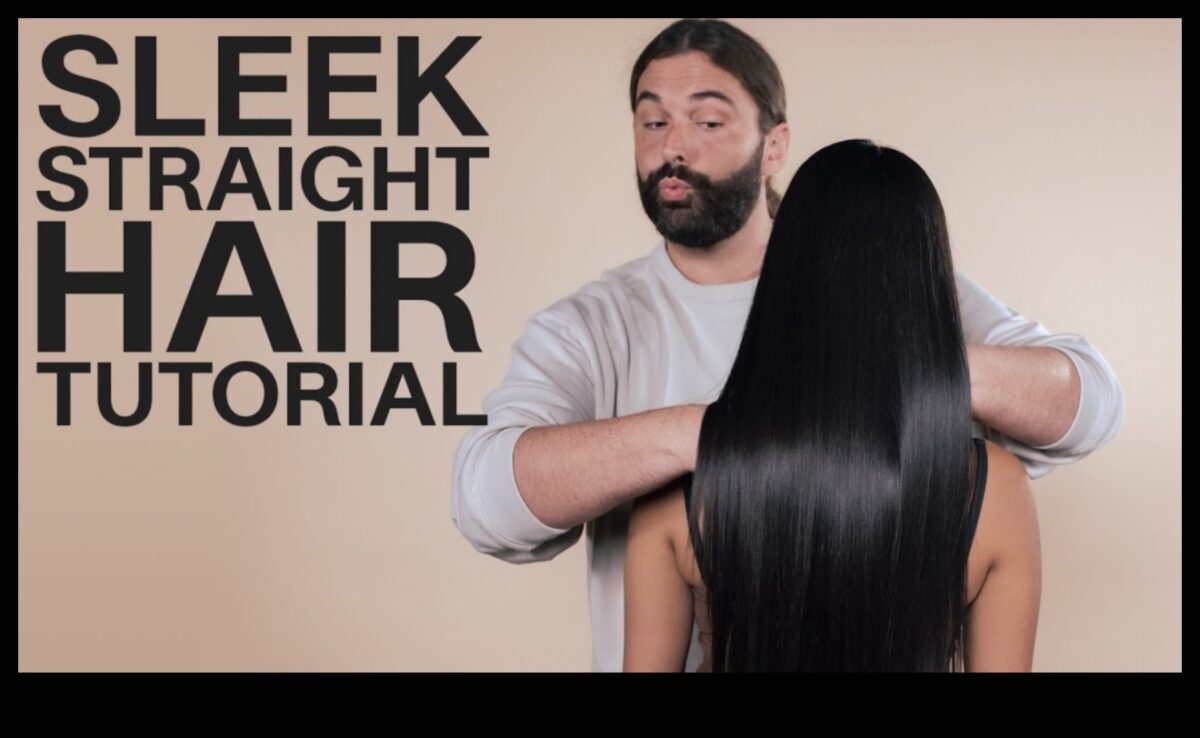 Sleek Silhouettes Continued: Δημιουργία ορισμού με ίσια μαλλιά