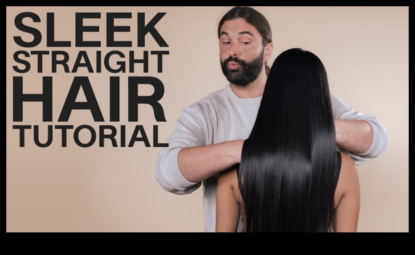 Sleek Silhouettes Continue How to Create Definition με ίσια μαλλιά 1 Sleek Silhouettes Continued: Δημιουργία ορισμού με ίσια μαλλιά