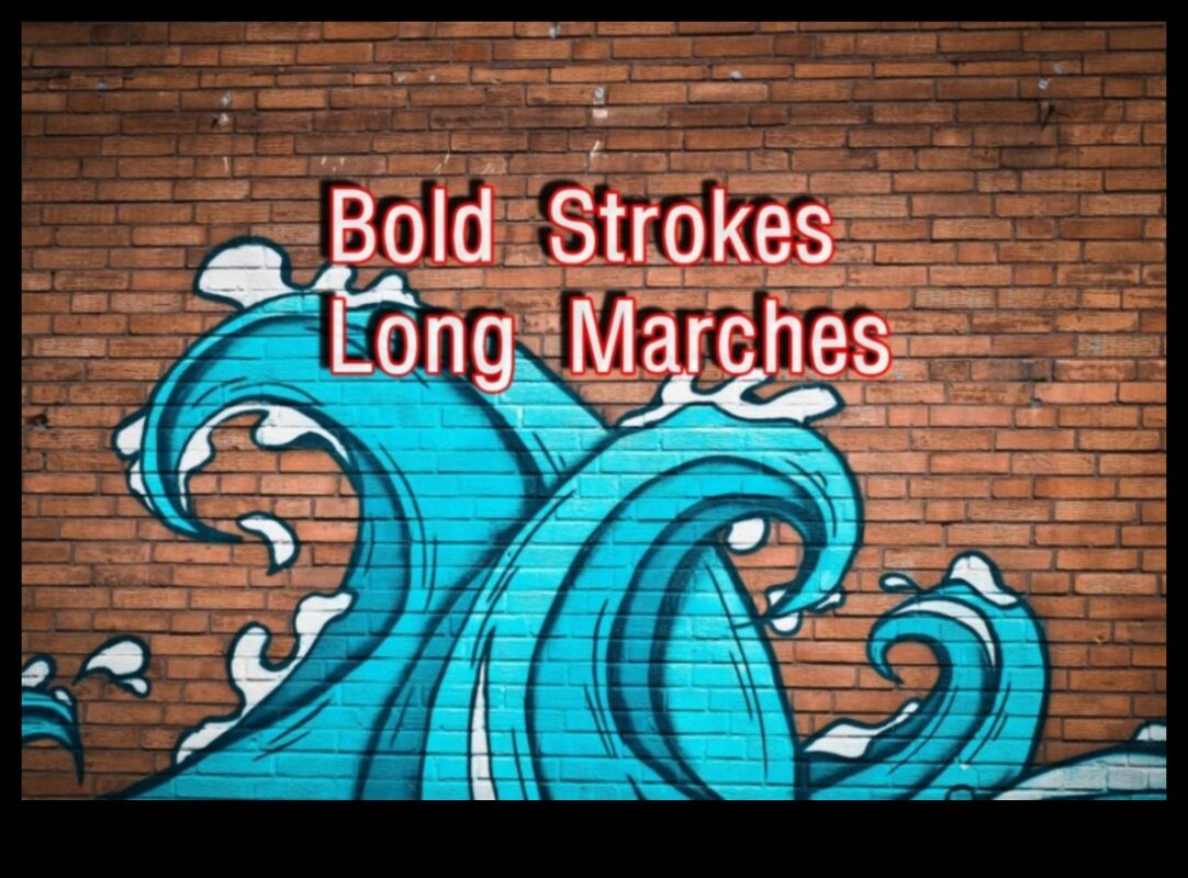 Drawing with Bold Strokes: Crafting Dynamic Scenes in Black and White