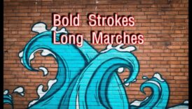 Drawing with Bold Strokes: Crafting Dynamic Scenes in Black and White